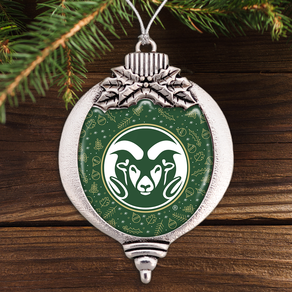 CSU Rams Holiday Bulb Ornament