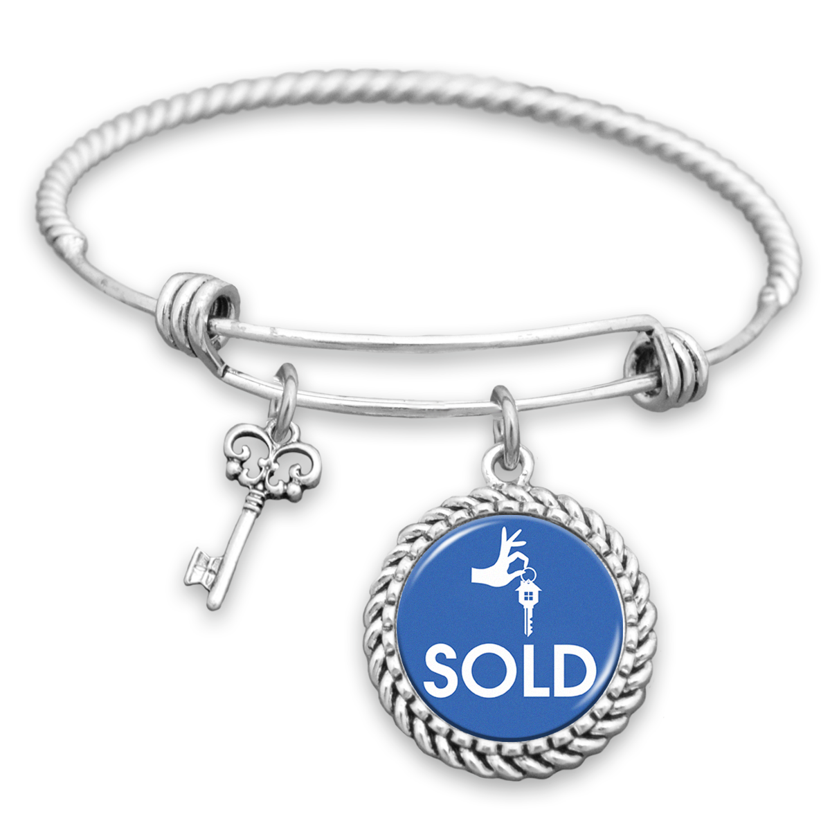 "Sold" Real Estate Charm Bracelet