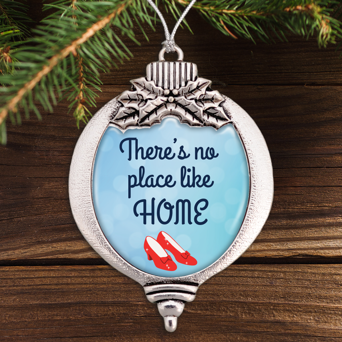 There's No Place Like Home Bulb Ornament