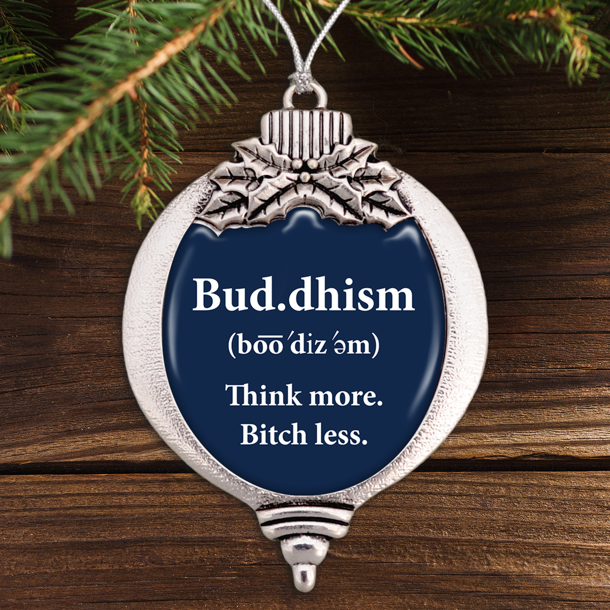 Buddhism Definition Bulb Ornament