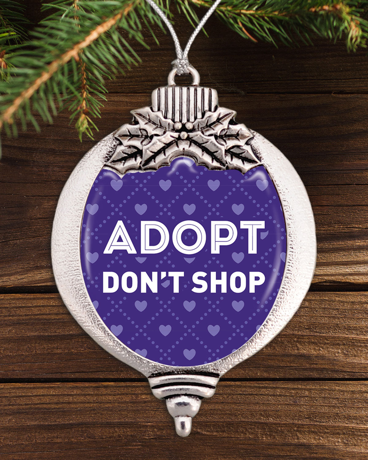 Adopt Don't Shop Bulb Ornament