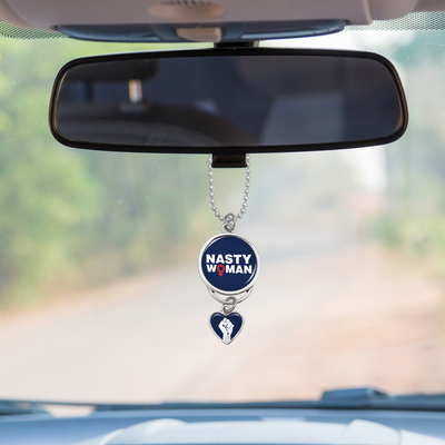 Nasty Woman Rearview Mirror Charm