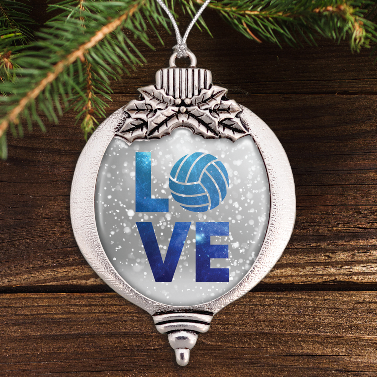 Volleyball Lover Bulb Ornament