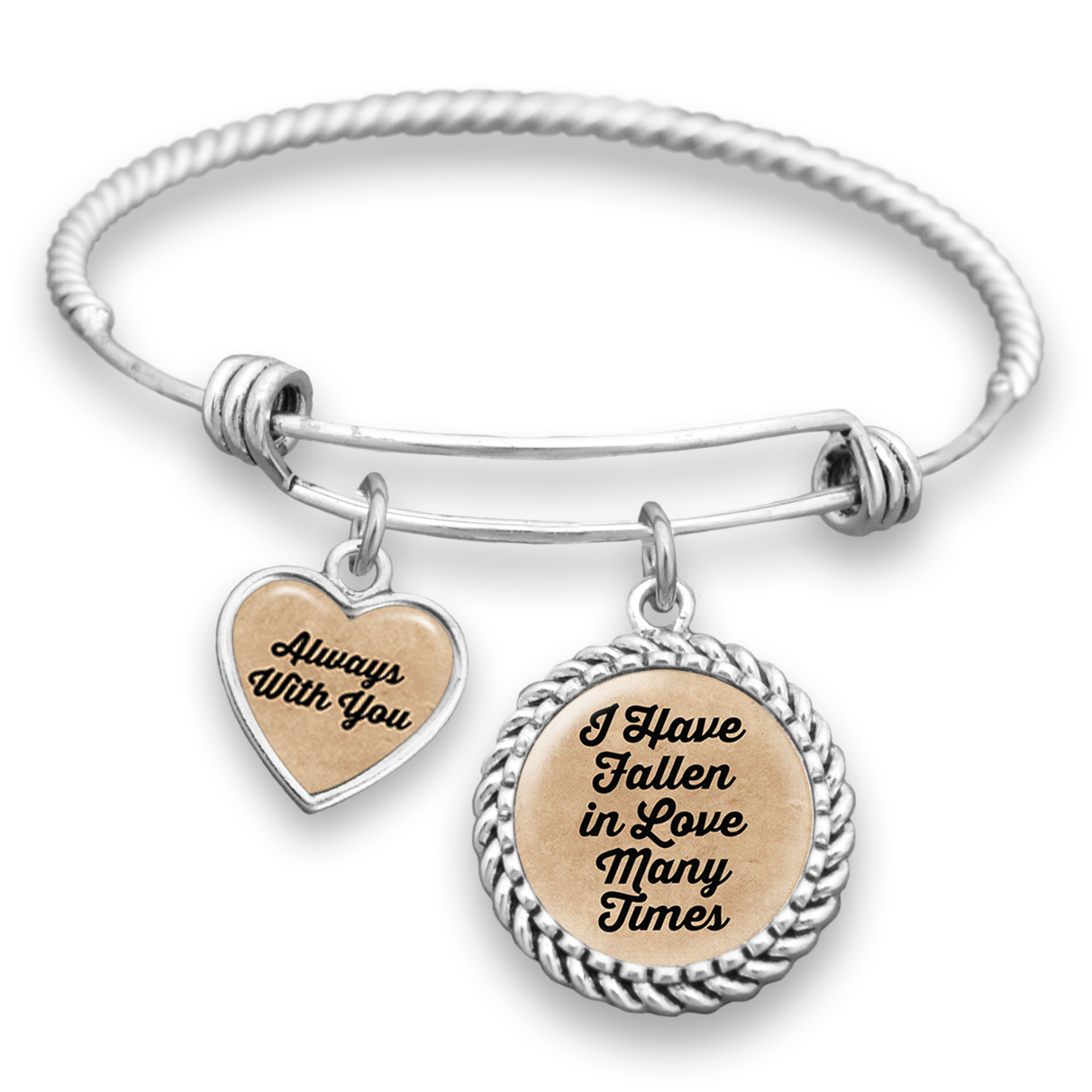 I Have Fallen In Love Many Times, Always With You Charm Bracelet