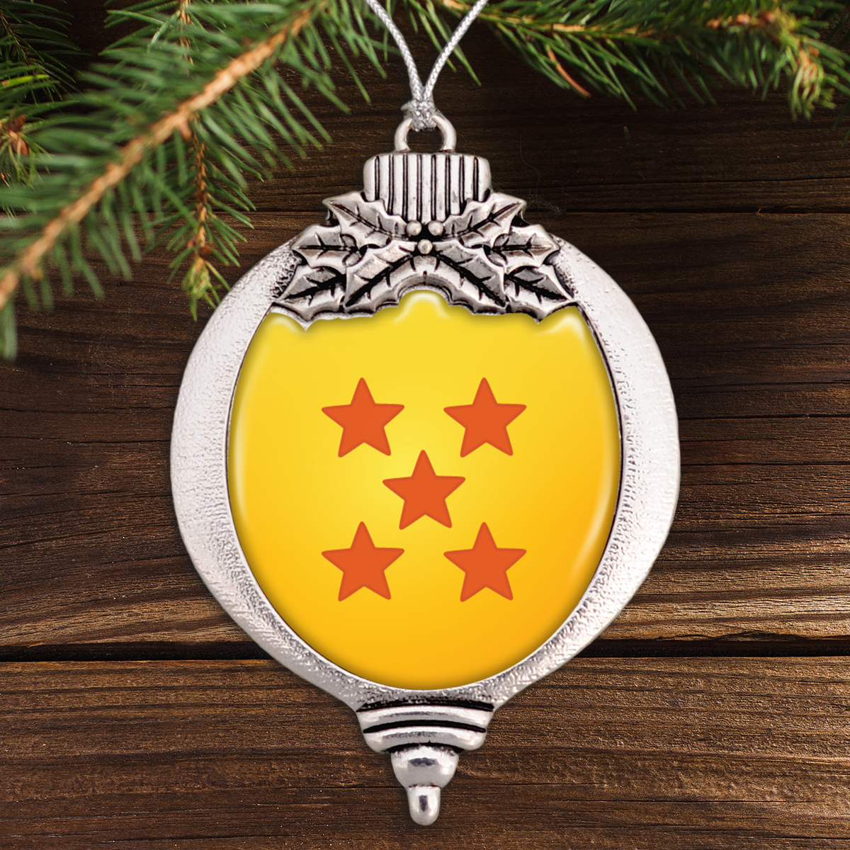 Dragon Ball 5 Star Bulb Ornament
