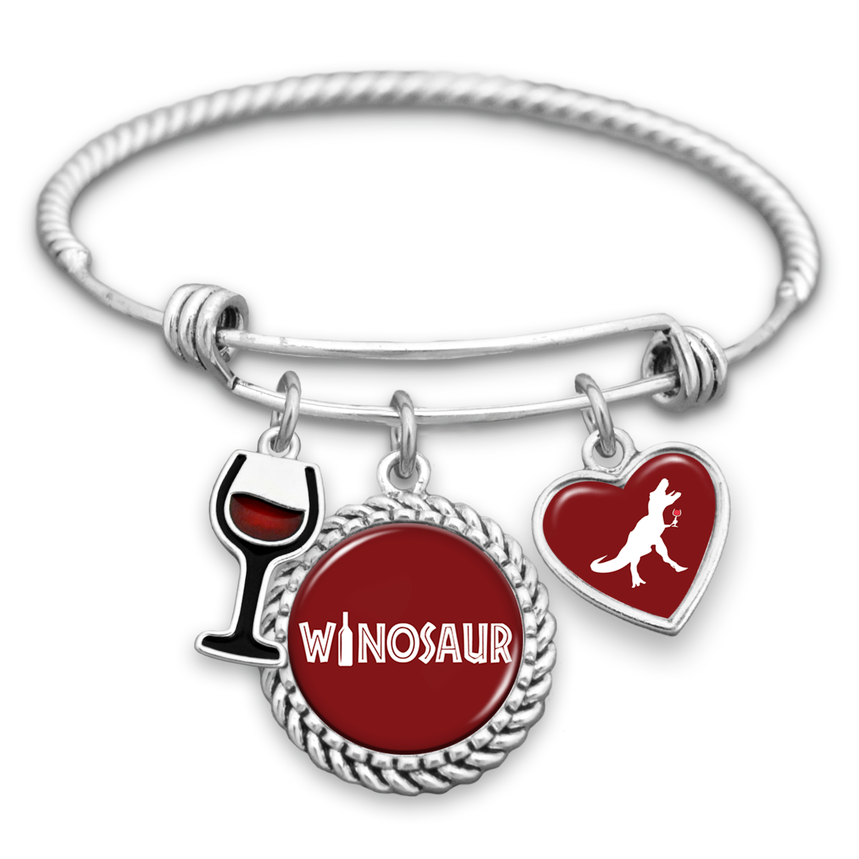 Winosaur Charm Bracelet