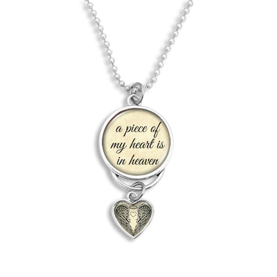 Piece Of My Heart Rearview Mirror Charm