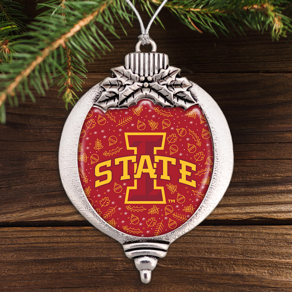 Iowa State Cyclones Holiday Bulb Ornament