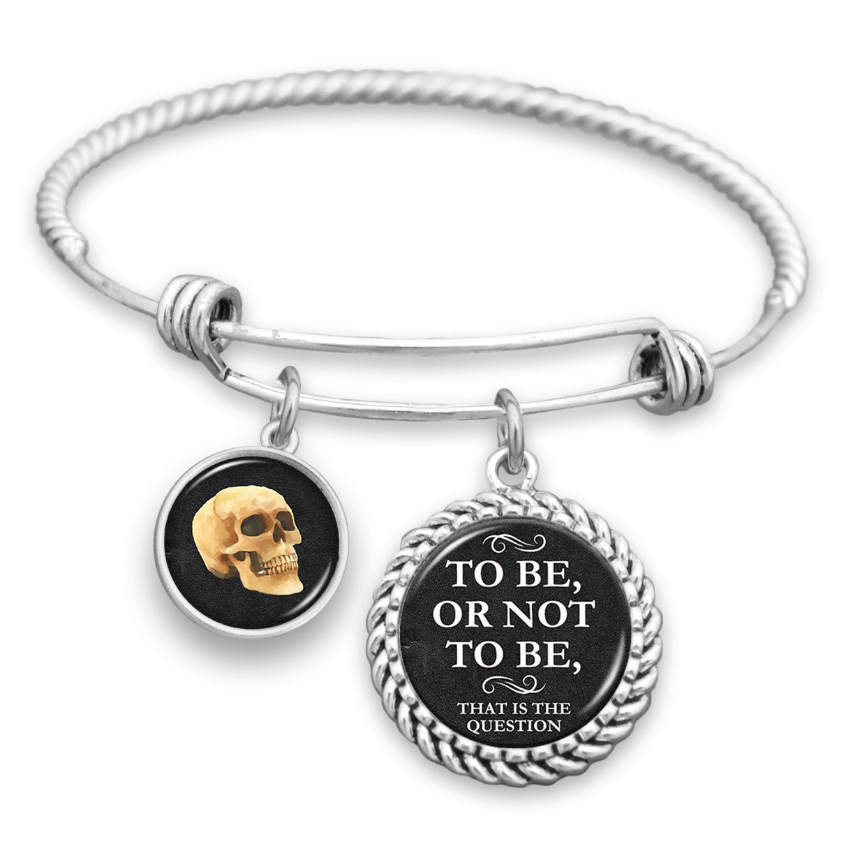 To Be Or Not To Be Charm Bracelet
