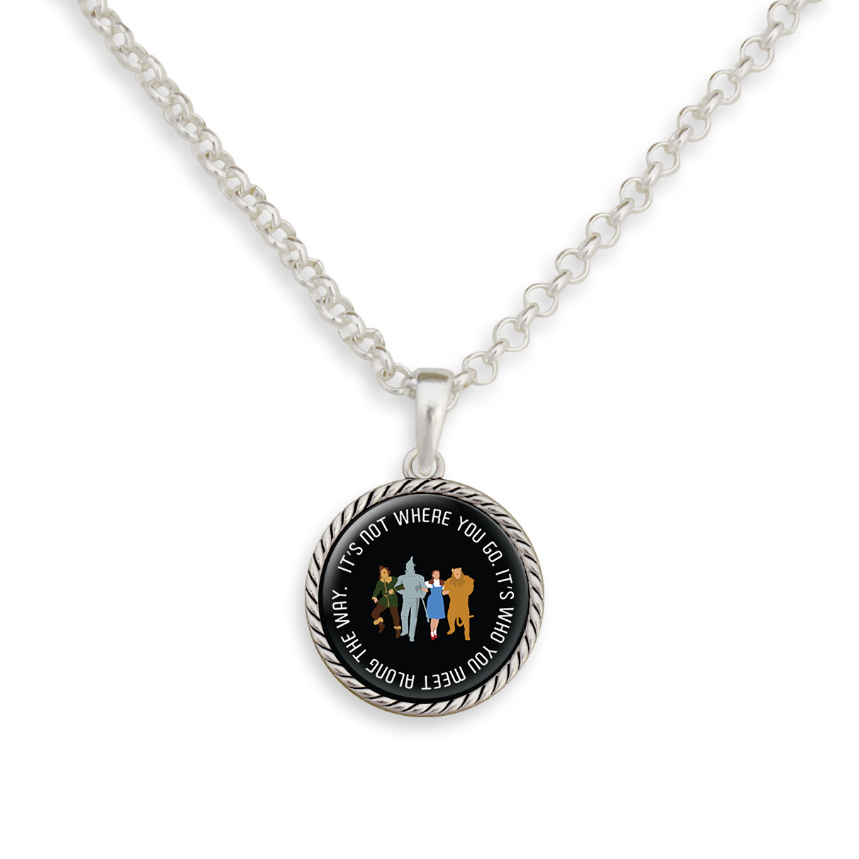 It's Who You Meet Along The Way Necklace