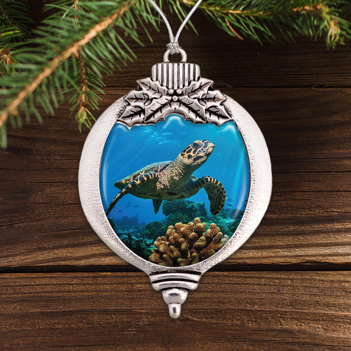 Sea Turtle Bulb Ornament