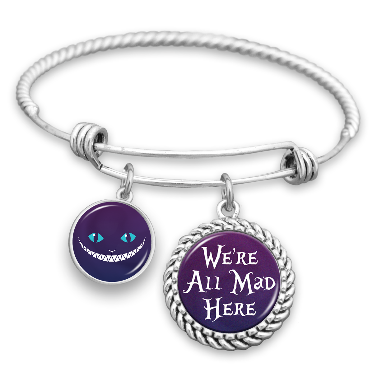 We're All Mad Here Charm Bracelet
