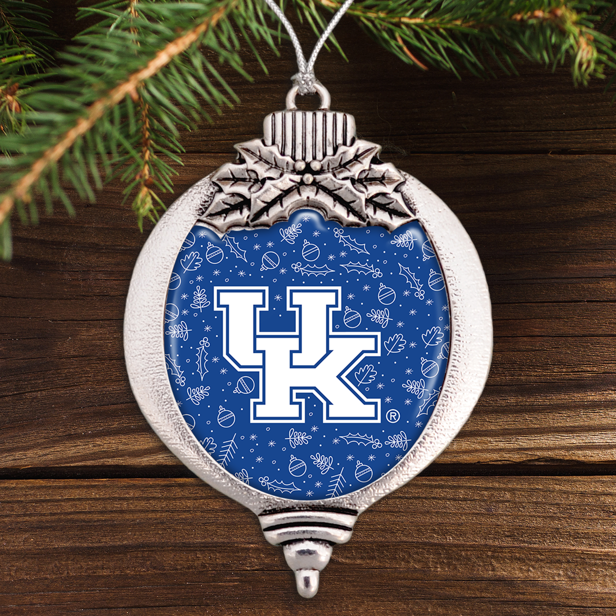 Kentucky Wildcats Holiday Bulb Ornament