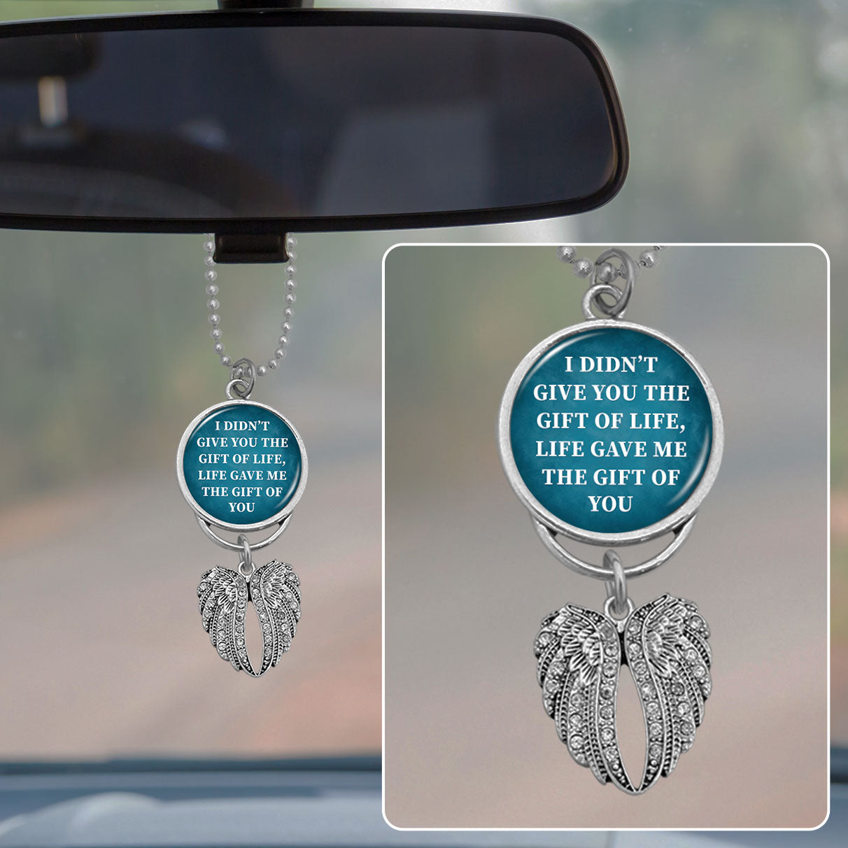 Gift Of You Rearview Mirror Charm