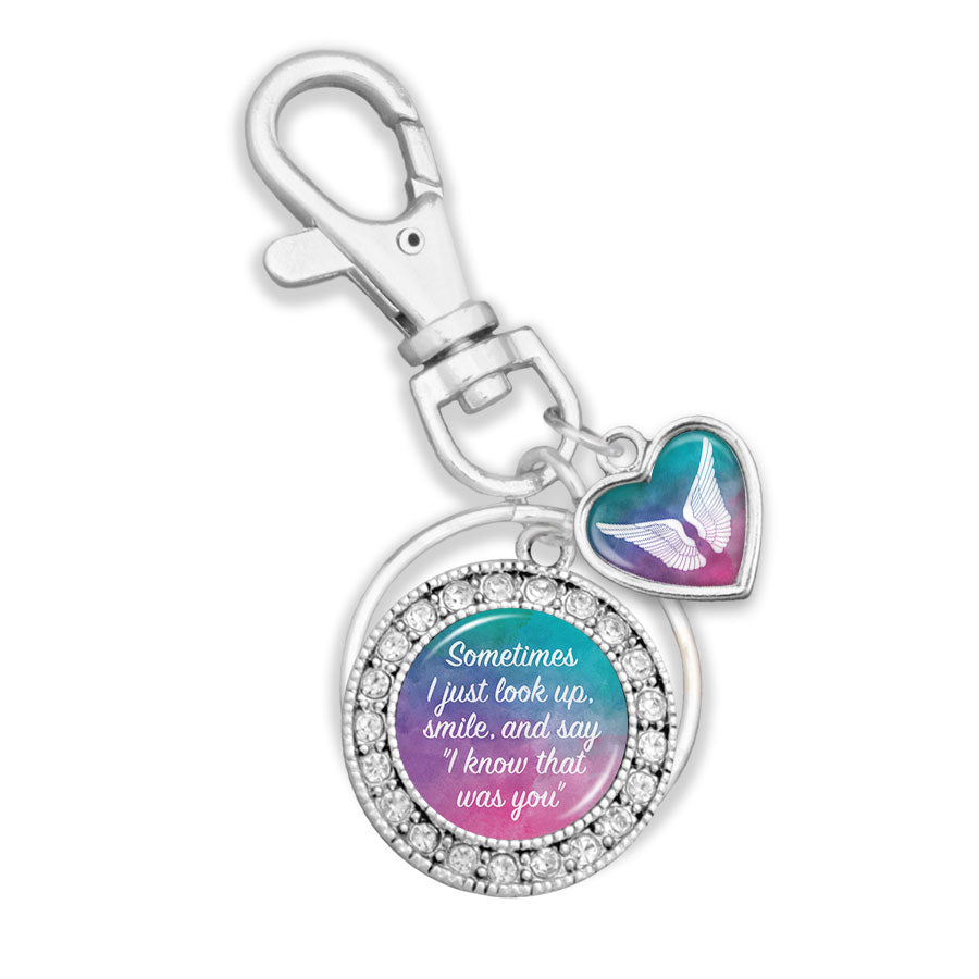 I Know That Was You Watercolor Key Chain