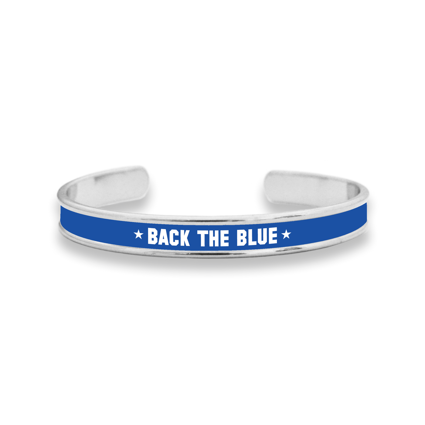 Back The Blue Cuff Bracelet