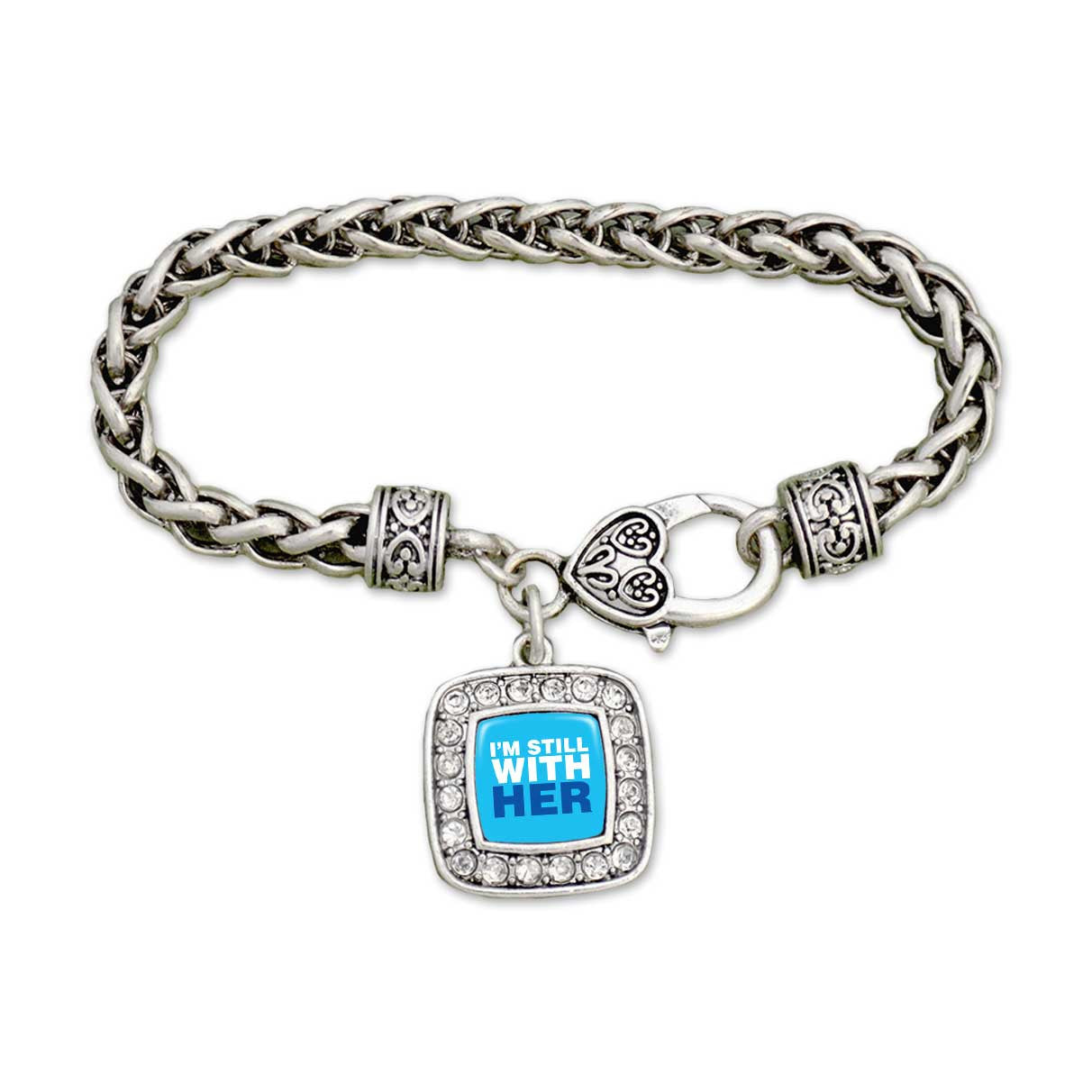 "Still With Her" Clamp Bracelet