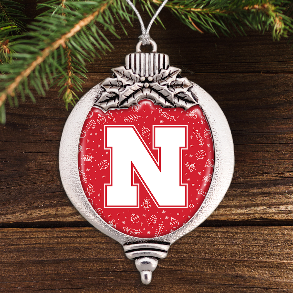 Nebraska Cornhuskers Holiday Bulb Ornament