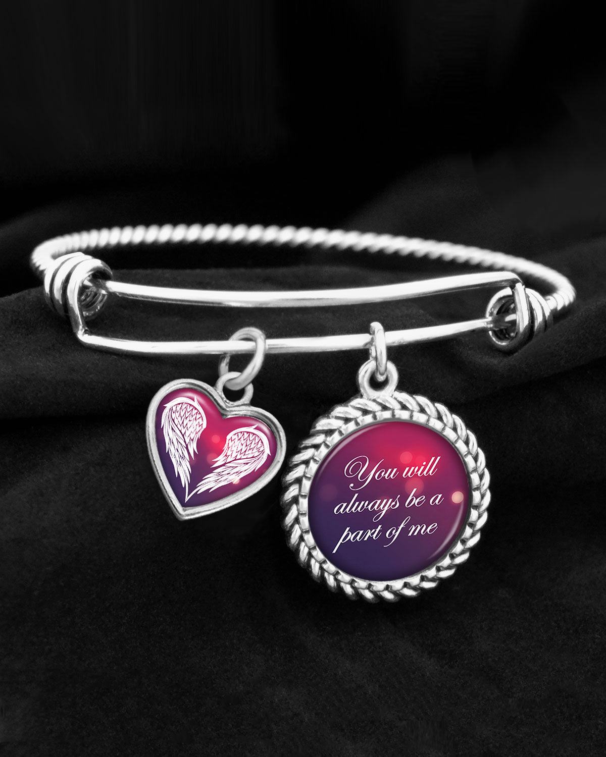 You Will Always Be A Part Of Me Charm Bracelet