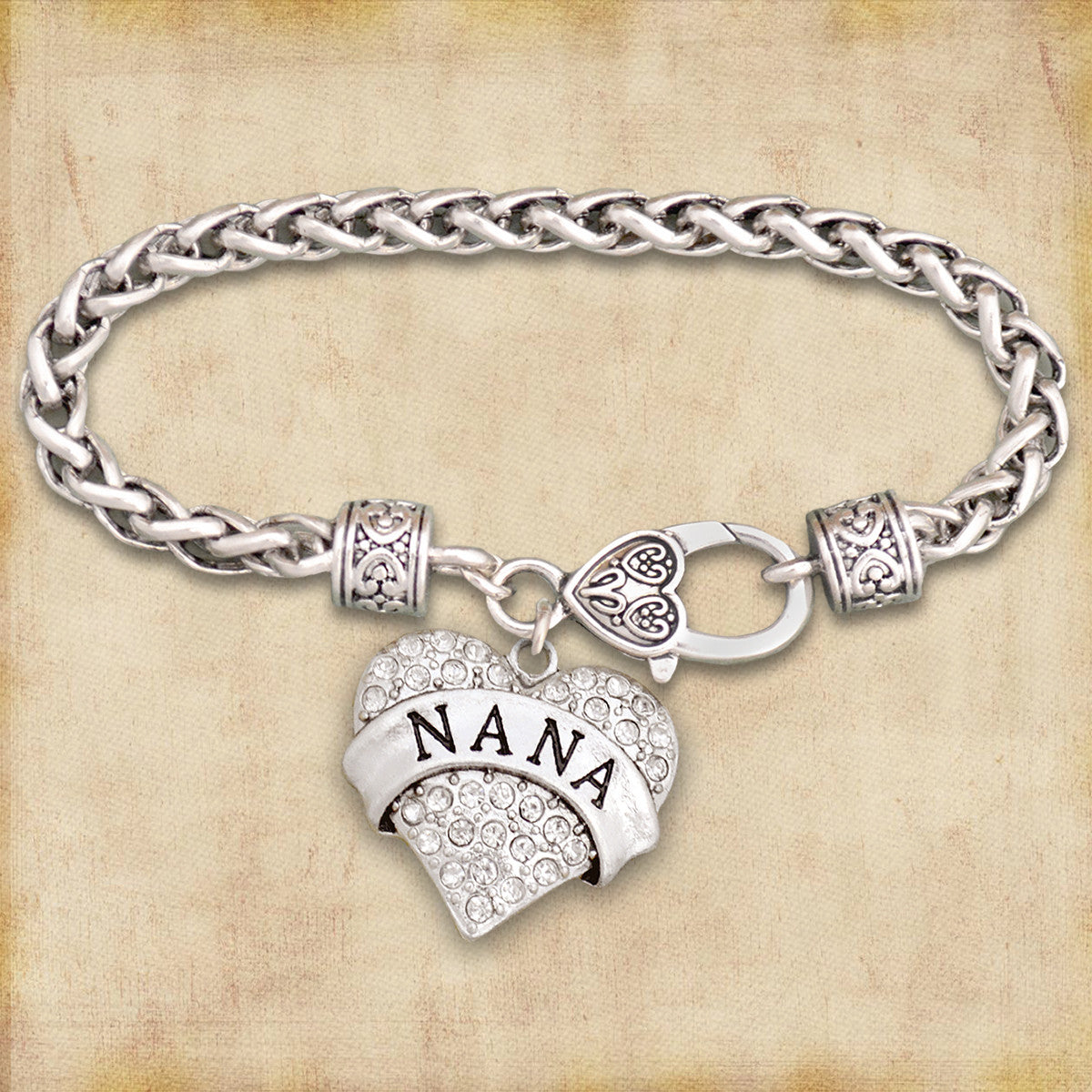 Nana Heart Clasp Bracelet