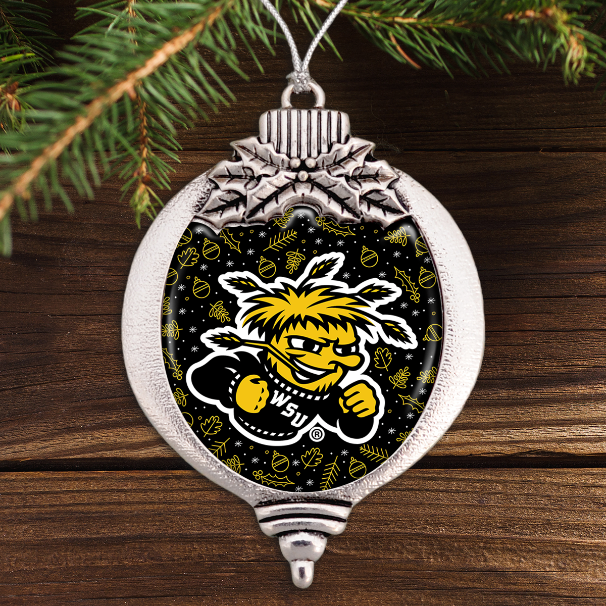 Wichita State Shockers Holiday Bulb Ornament