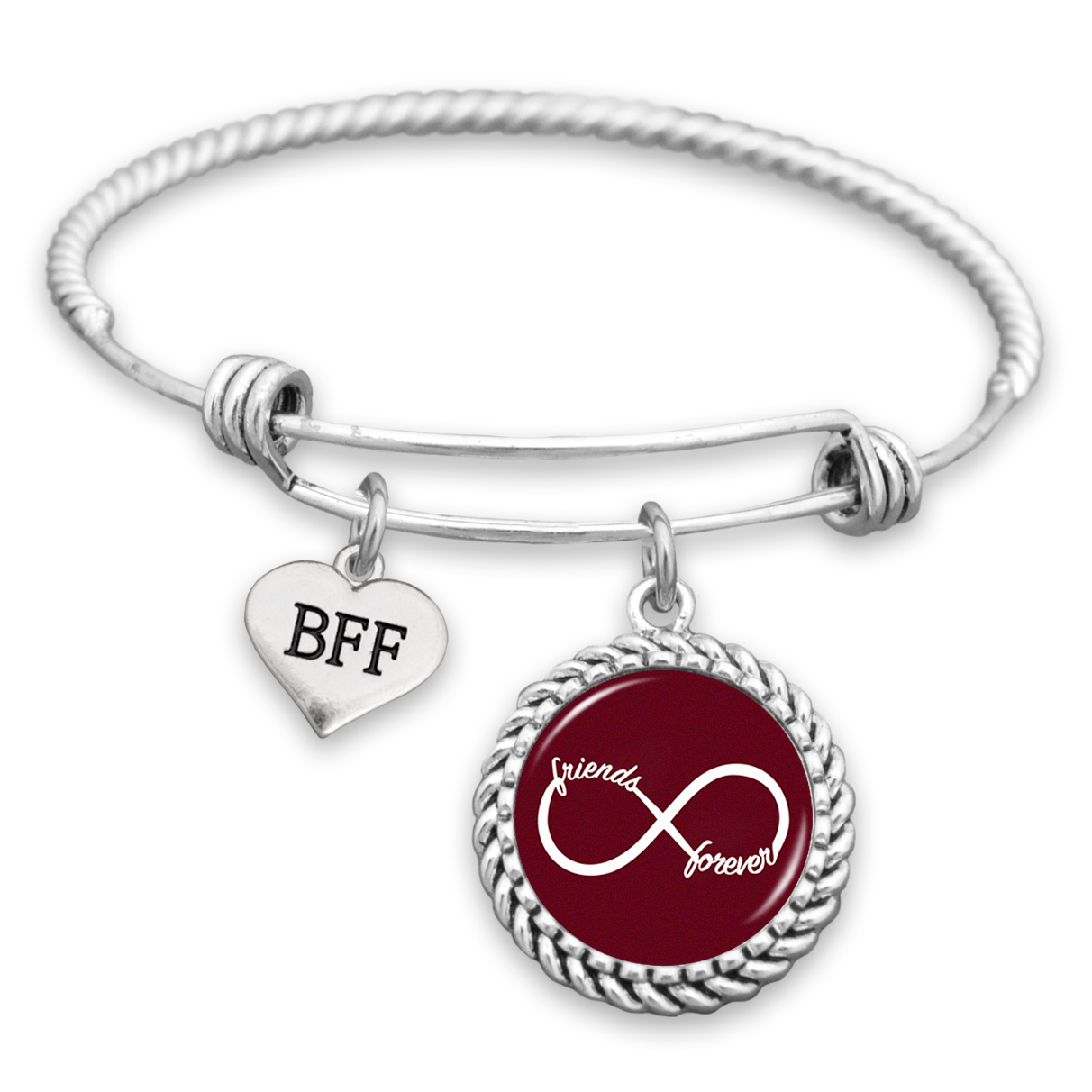 Friends Forever BFF Charm Bracelet