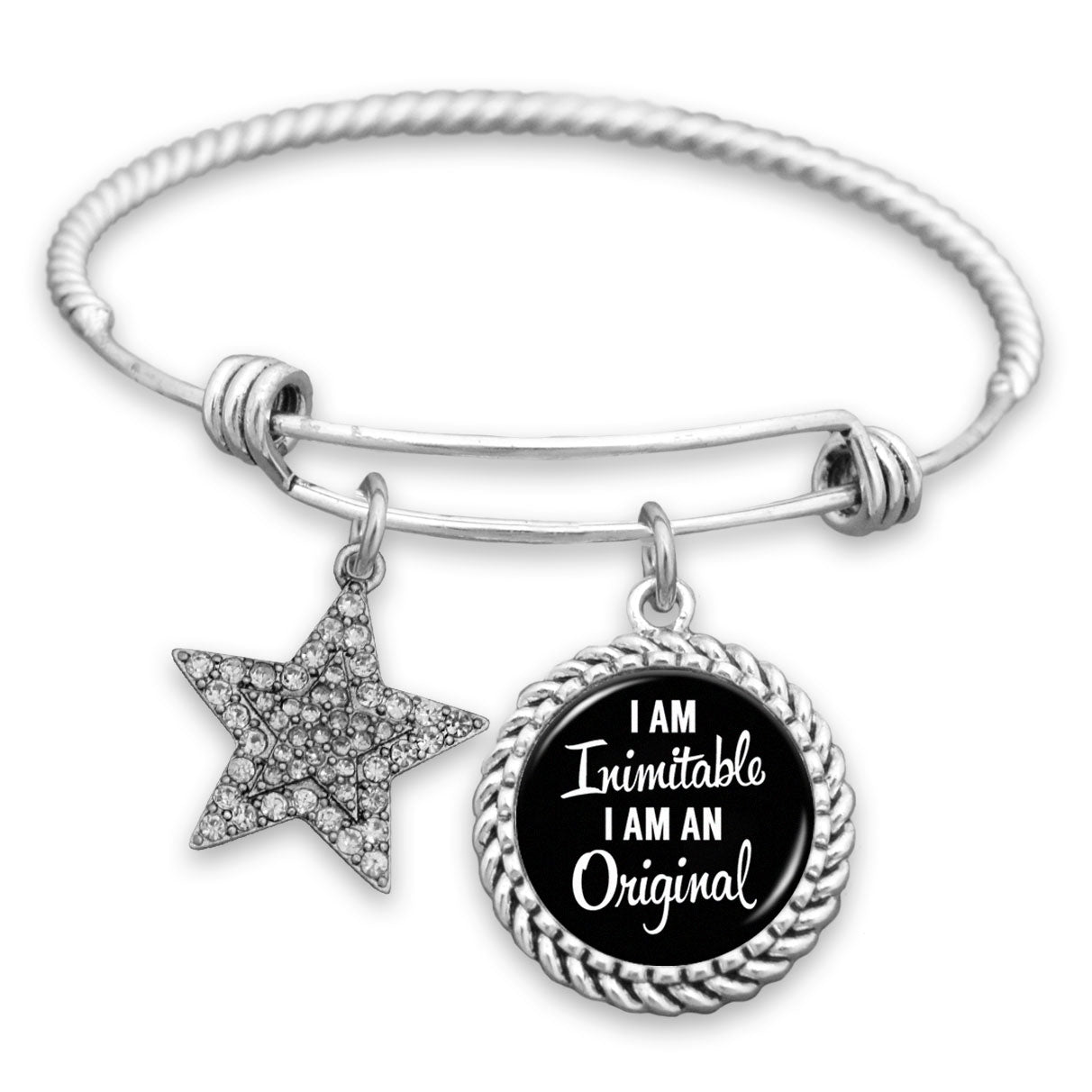 I Am Inimitable, I Am An Original Charm Bracelet