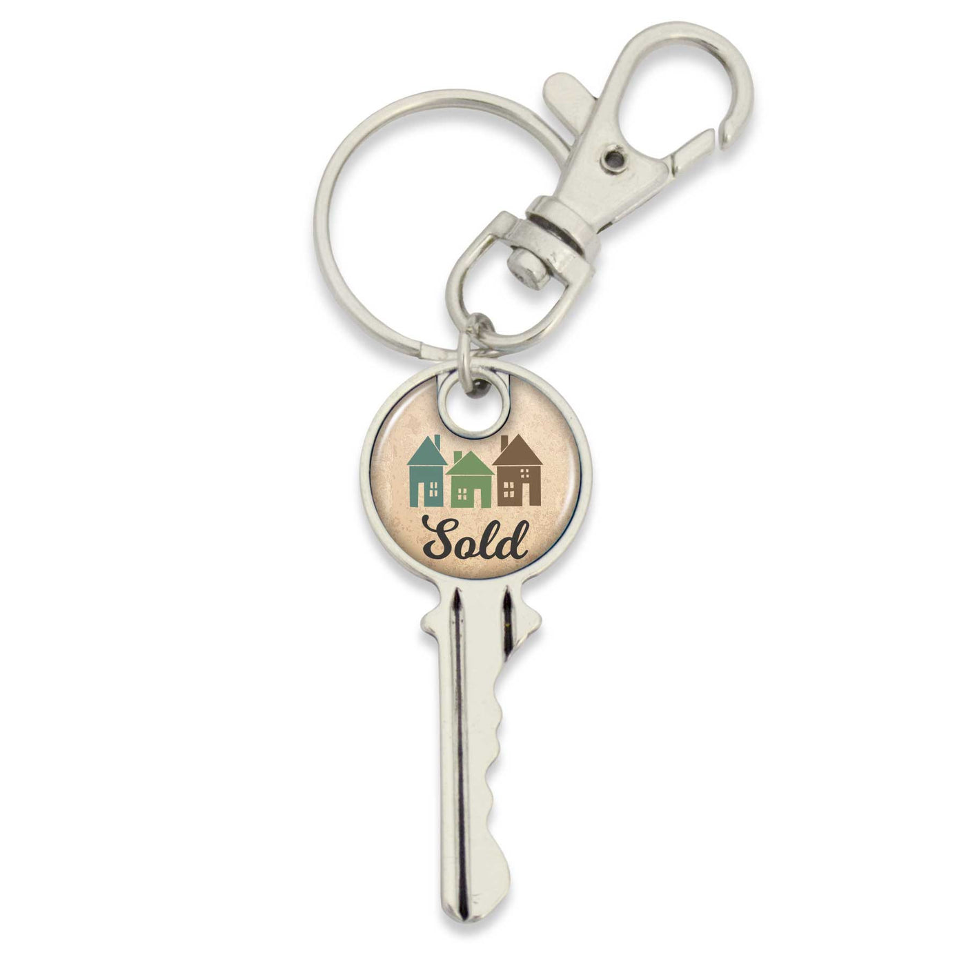 "Sold" Real Estate Key Chain
