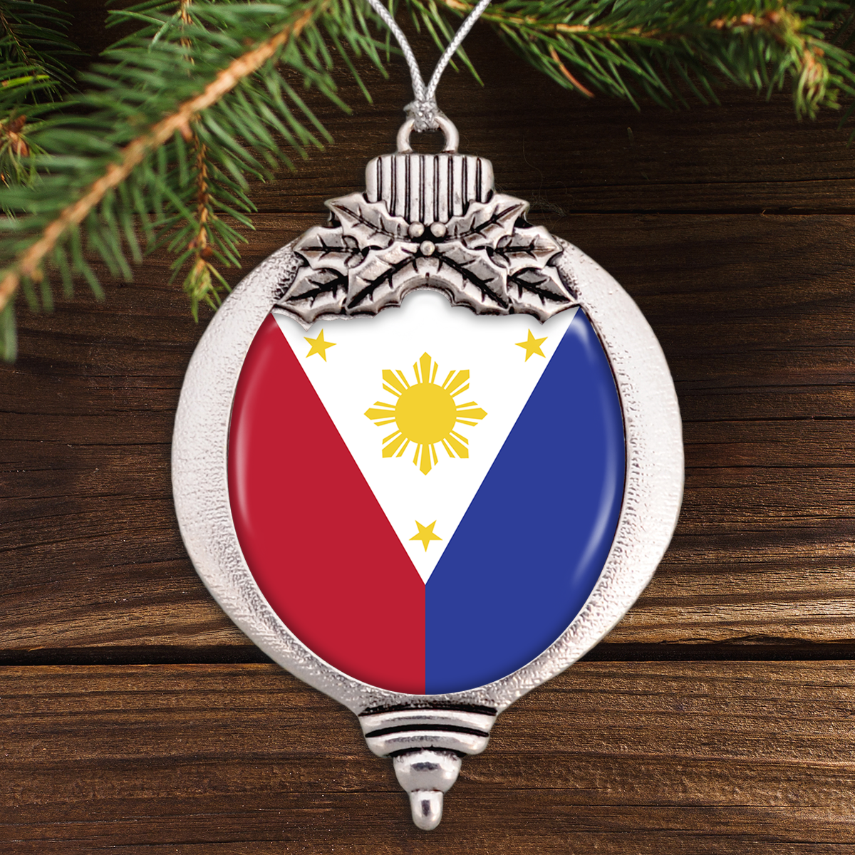 Flag Of The Philippines Bulb Ornament