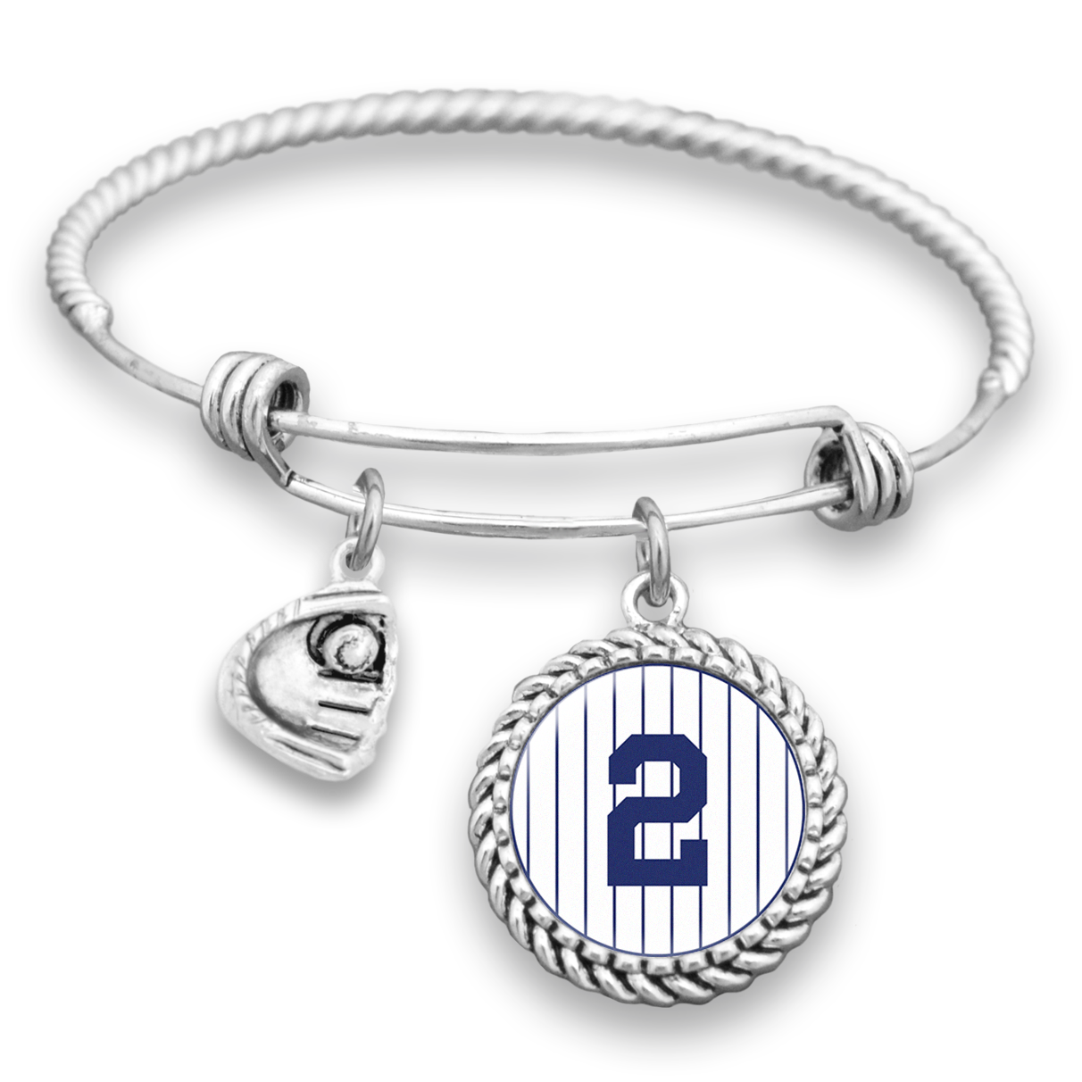 New York Baseball #2 Charm Bracelet