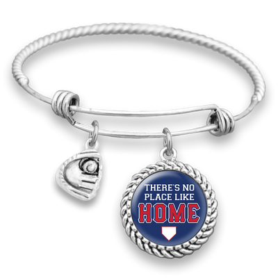 Chicago There's No Place Like Home Baseball Charm Bracelet