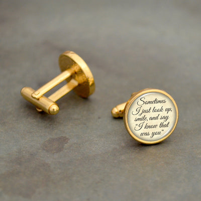 "I Know That Was You" Cuff Links