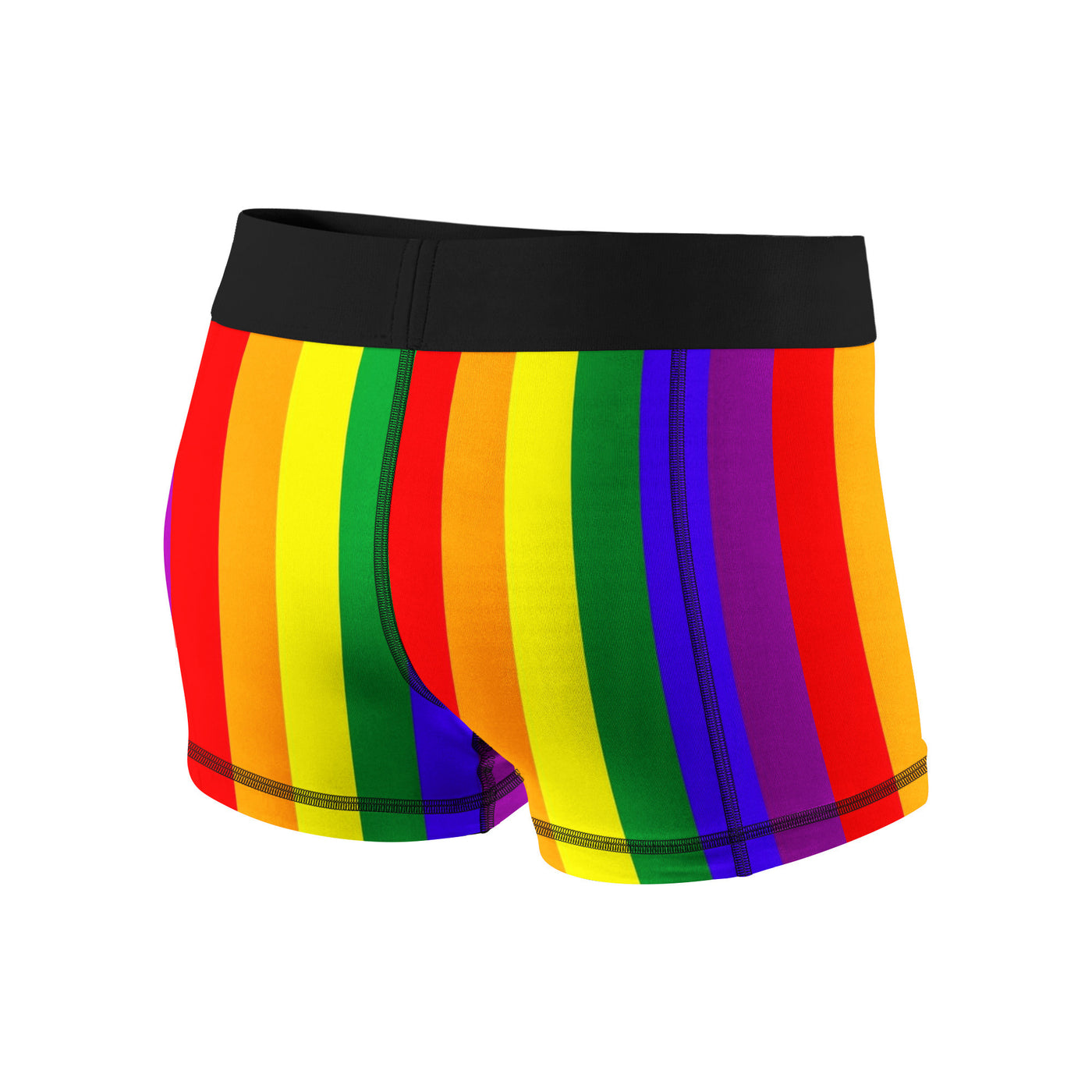 Rainbow Bars Fitness Shorts