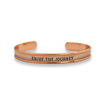 Enjoy The Journey Cuff Bracelet