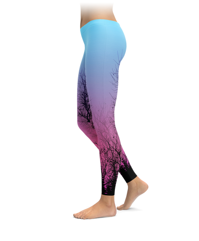 Colorful Forest Leggings