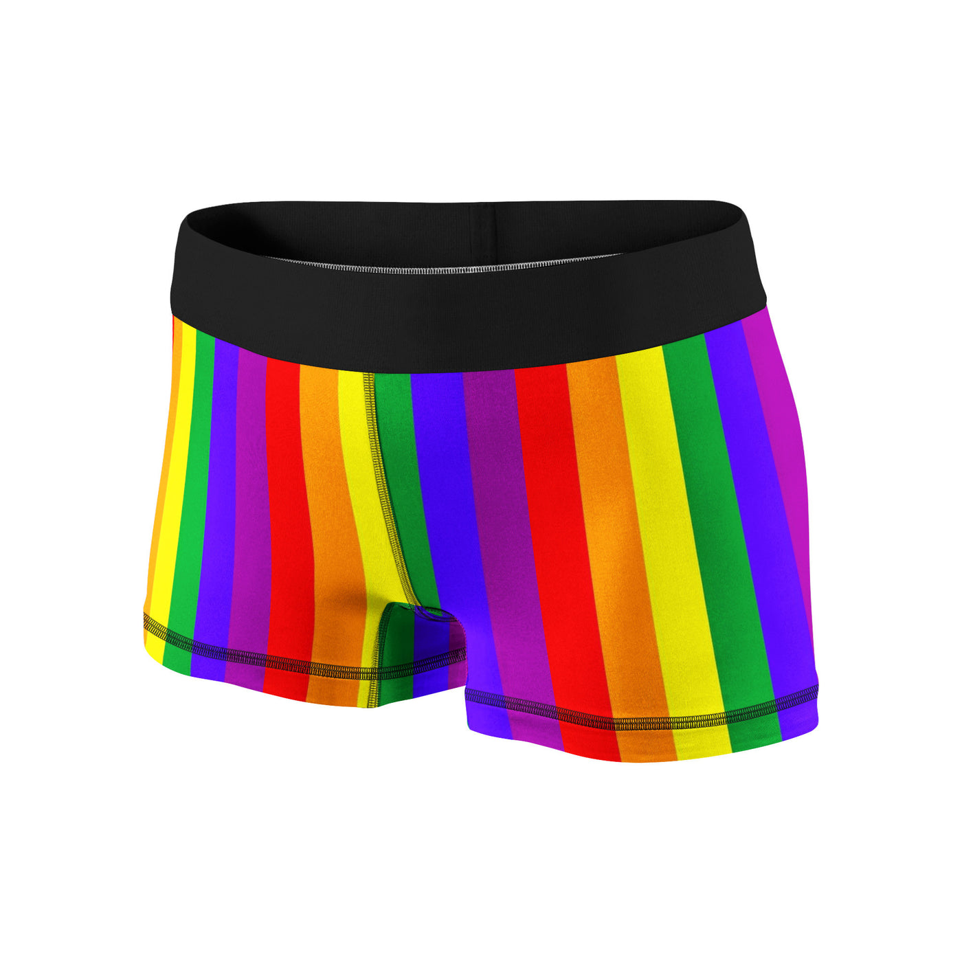Rainbow Bars Fitness Shorts