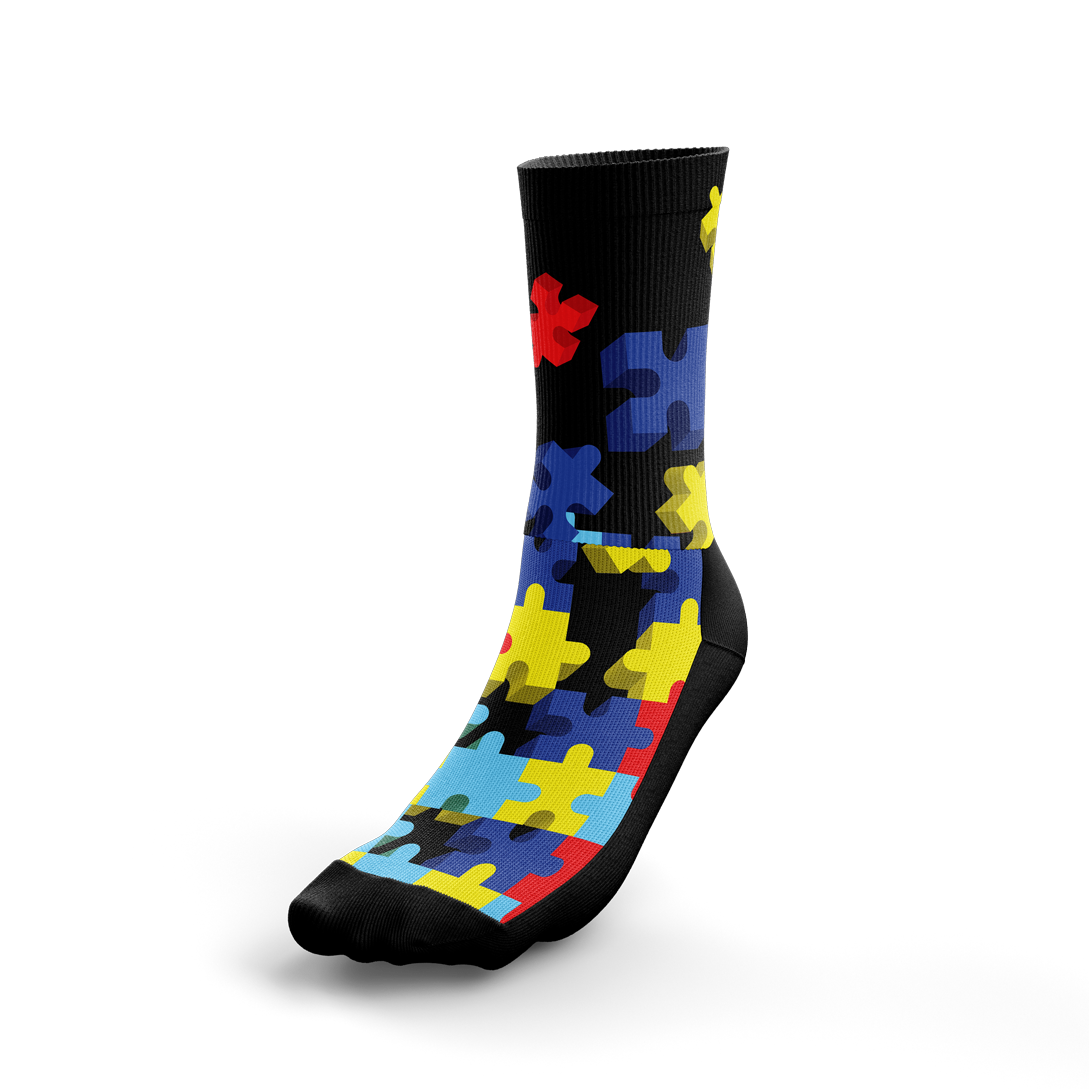 Autism Puzzle Crew Socks