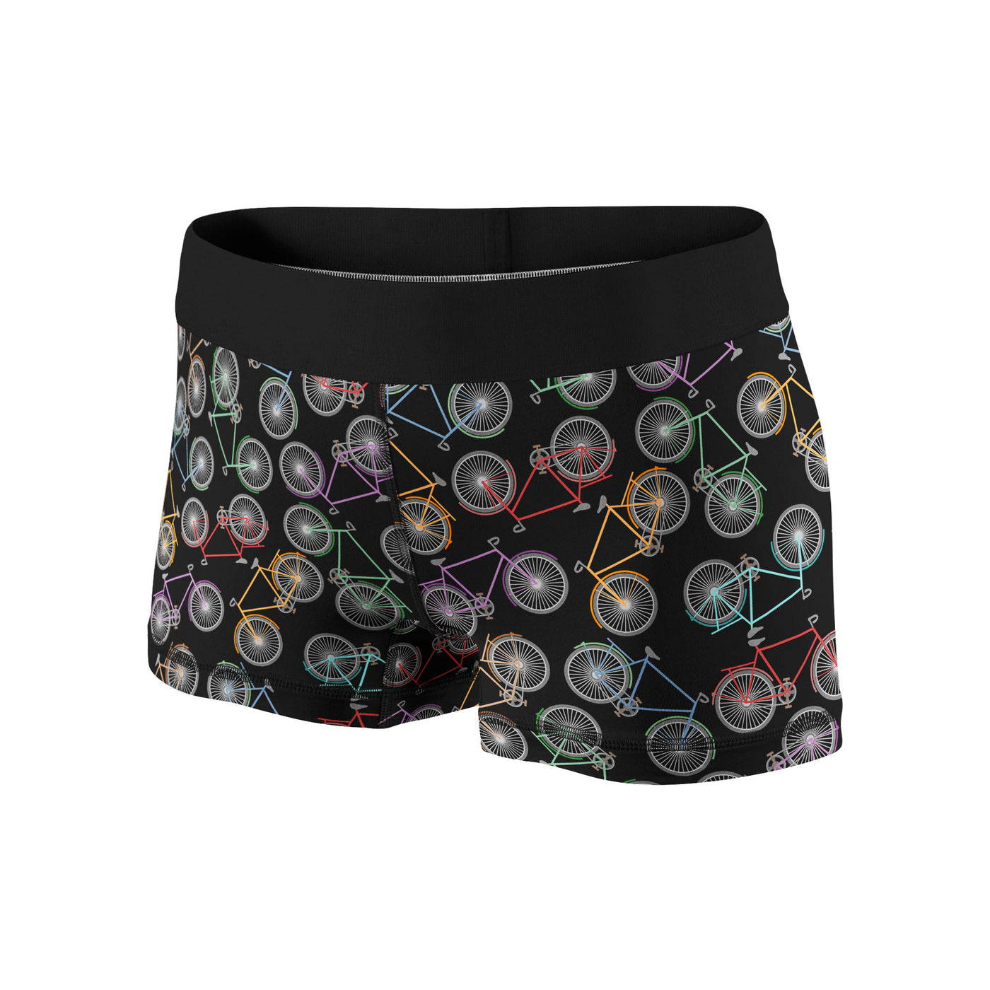Colorful Bikes Fitness Shorts