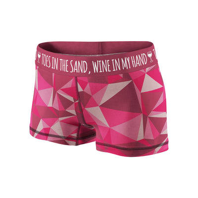Toes In The Sand, Wine In My Hand Fitness Shorts