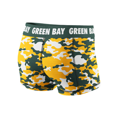 Green Bay Camo Classic Fitness Shorts