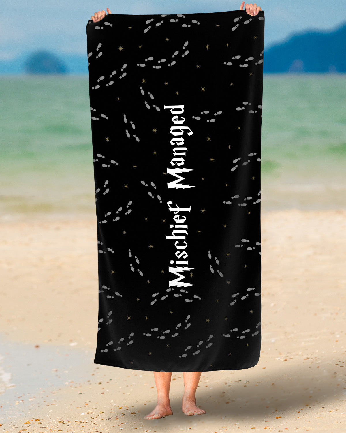 Mischief Managed Beach Towel