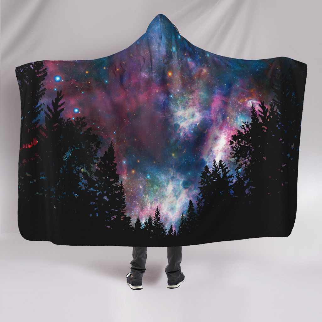 A Night In The Woods Hooded Blanket