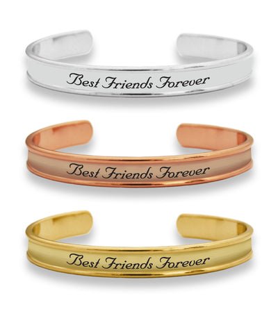 Best Friends Forever Cuff Bracelet