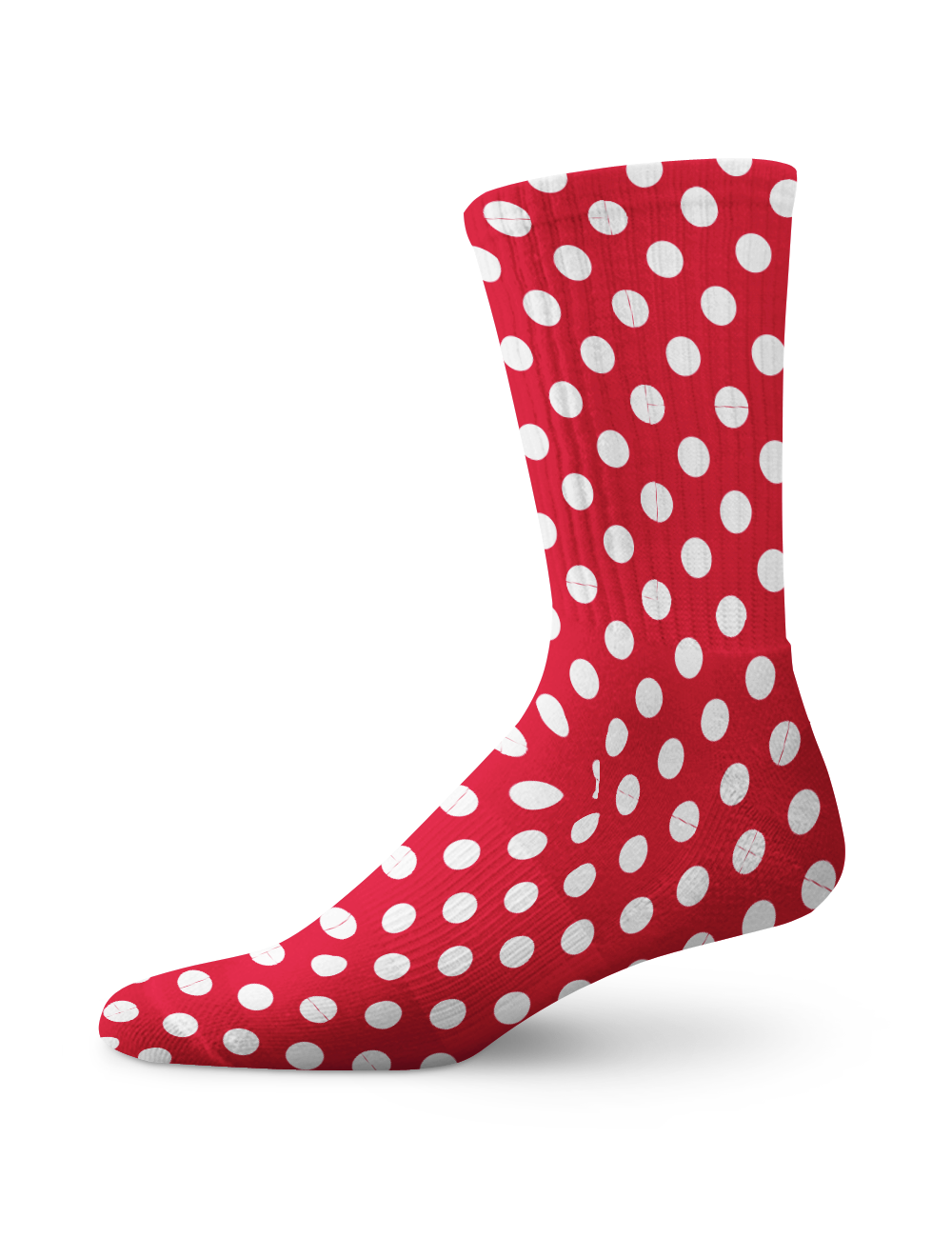Minnie's Polka Dot Crew Socks