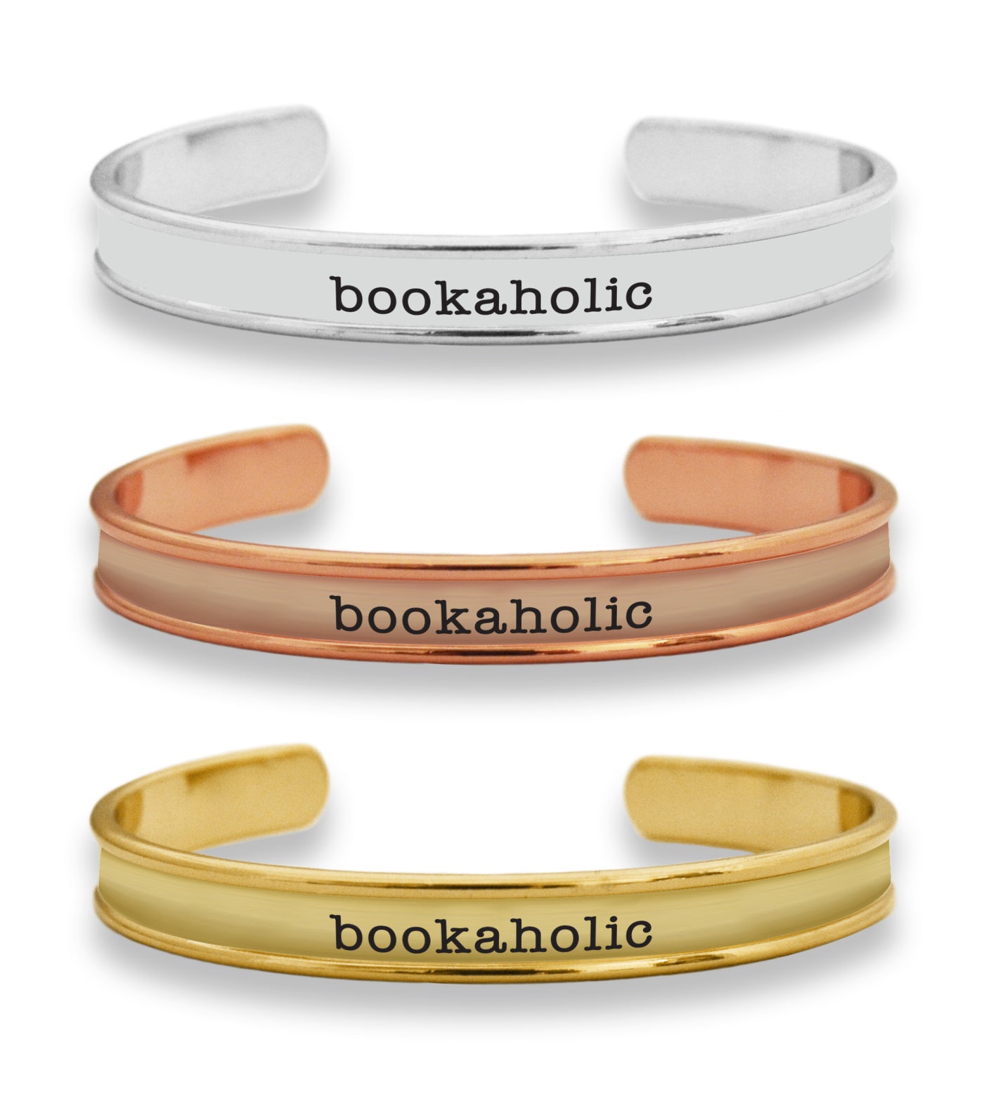 Bookaholic Cuff Bracelet