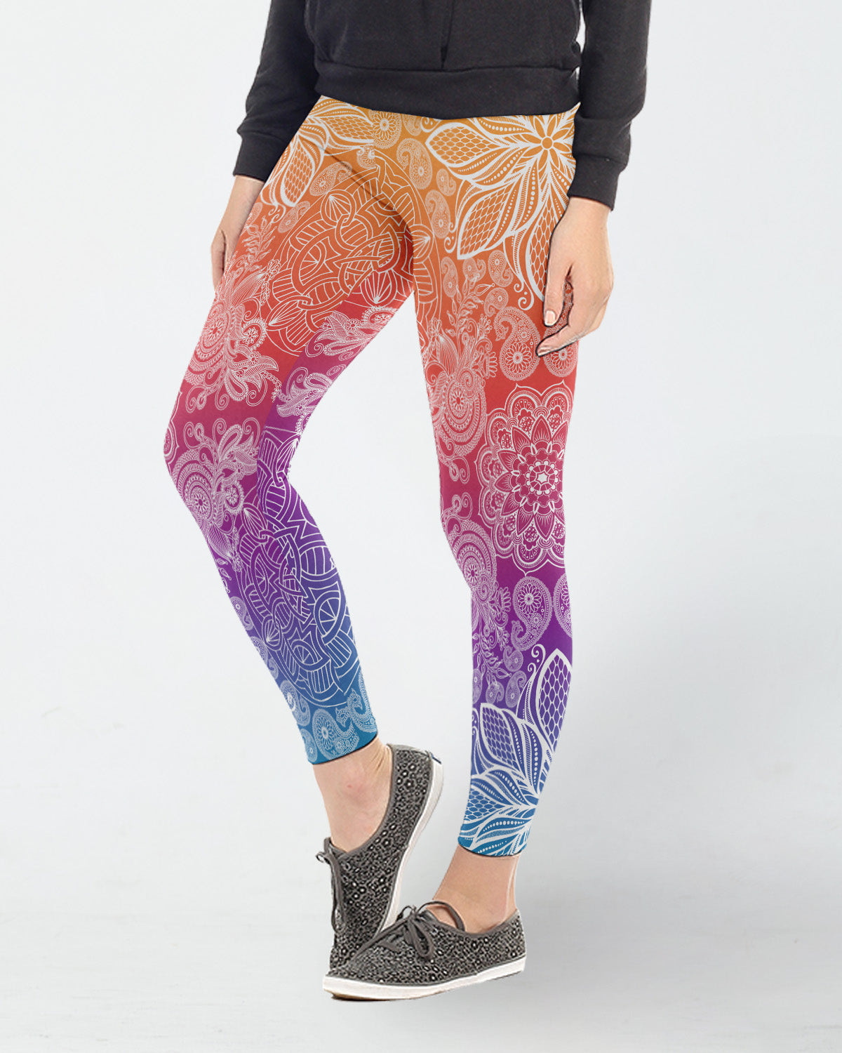 Colorful Mandala Leggings