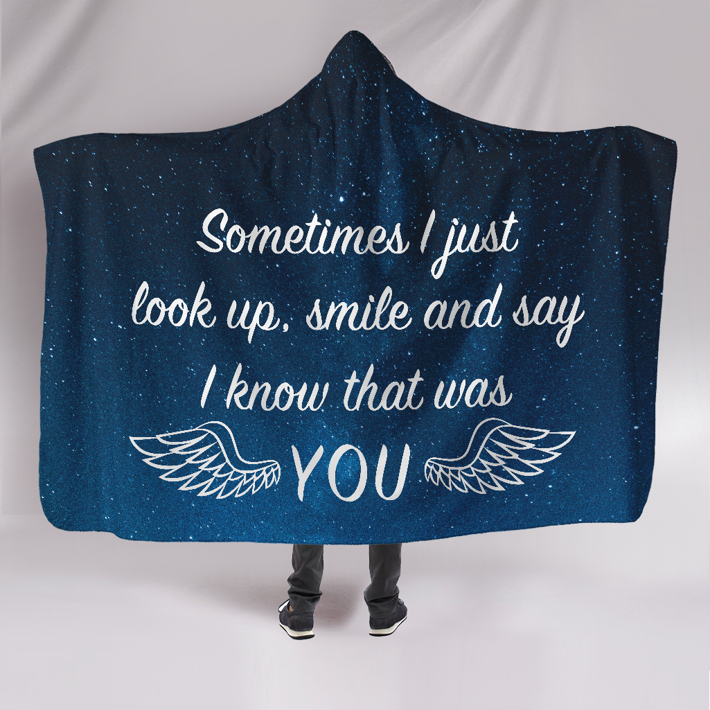 Know That Was You Hooded Blanket