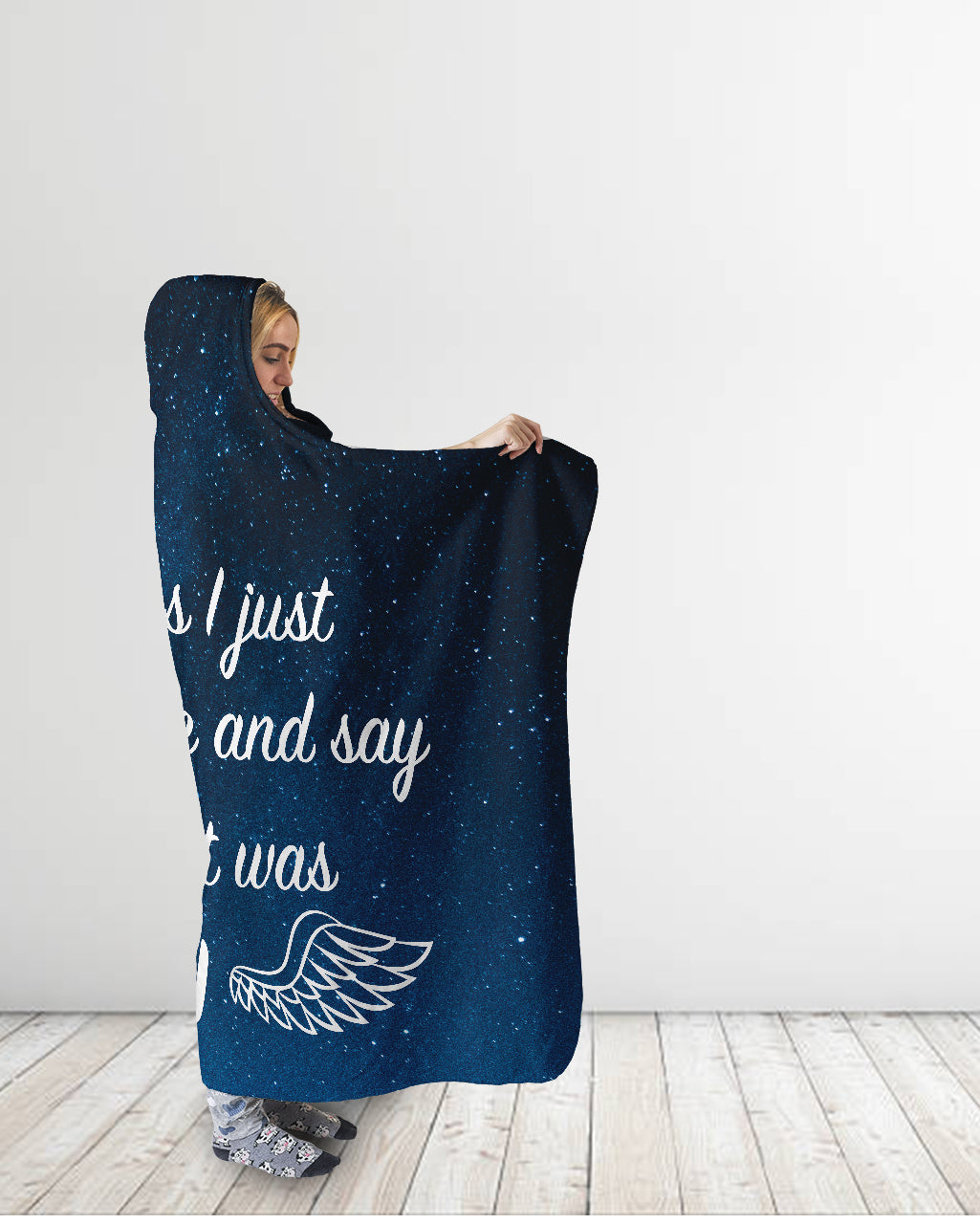 Know That Was You Hooded Blanket