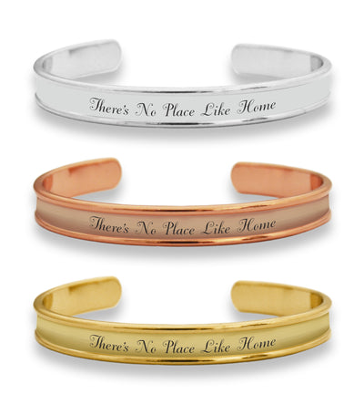 There's No Place Like Home Cuff Bracelet