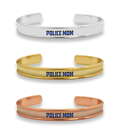 Police Mom Cuff Bracelet